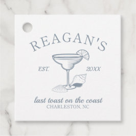 "海岸の最後の乾杯"ビーチバチェロレッテパーティー フェイバータグ