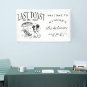 海岸の最後の乾杯 ブライズパーティー 横断幕 (トレードショー)