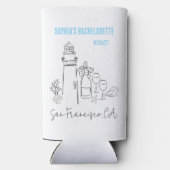 海岸の最後の乾杯 ブライズメイドパーティ スリム缶クーラー (裏面)