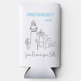 海岸の最後の乾杯 ブライズメイドパーティ スリム缶クーラー