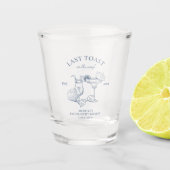 海岸の最後の乾杯 ブライズメイド パーティー ショットグラス (正面)