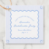 海岸の最後の乾杯 ブルー独身最後の夜 フェイバータグ (正面)