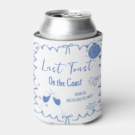 海岸の最後の乾杯！ラストパーティー 缶クーラー (缶正面)