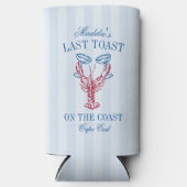 海岸の最後の乾杯 ラブスター ブライズゲットウェイ スリム缶クーラー (正面)