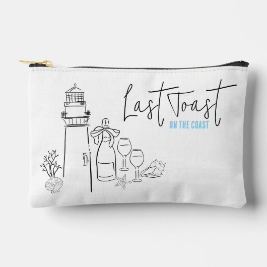海岸の最後の乾杯  二日酔い対策キット パーティーファヴォリット アクセサリーポーチ (正面)