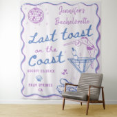 海岸の最後の乾杯 海岸の独身最後の夜 タペストリー (インサイチュ)
