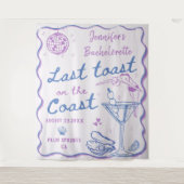 海岸の最後の乾杯 海岸の独身最後の夜 タペストリー (正面)