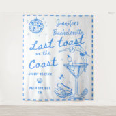 海岸の最後の乾杯 海岸の独身最後の夜 タペストリー (正面)