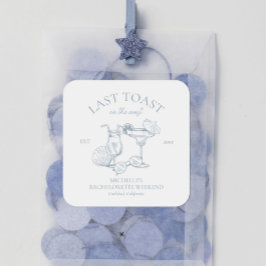 海岸の最後の乾杯 独身最後の夜 スクエアシール