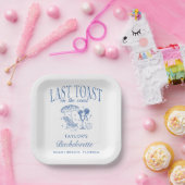 海岸の最後の乾杯 独身最後の夜 ペーパープレート (パーティー)