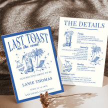 海岸の最後の乾杯 独身最後の旅程