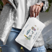 海岸の最後の乾杯　独身最後の週末パーティー アクセサリーポーチ