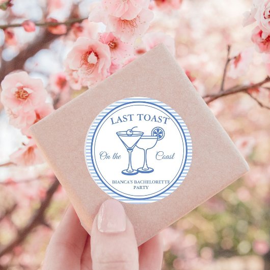 海岸の最後の乾杯 独身最後の週末パーティー ラウンドシール