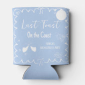 海岸の最後の乾杯 独身最後の週末パーティー 缶クーラー (裏面)