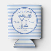 海岸の最後の乾杯 独身最後の週末パーティー 缶クーラー (裏面)