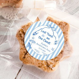 海岸の最後の乾杯 独身最後の週末 ラウンドシール