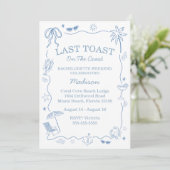 海岸の最後の乾杯 青 招待状 (スタンド正面)