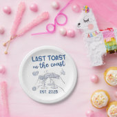 海岸の最後の乾杯 2025年設立 ペーパープレート (パーティー)