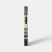 海岸の朝の輝き iPhoneケース (左側面)