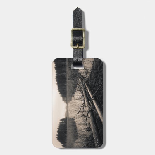 海岸の木 ラゲッジタグ (正面縦)