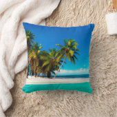 海岸の正方形の綿の装飾用クッションの箱16x16 クッション (ブランケット)