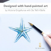 海岸の水彩画ラベル 海の下の住所ラベル ラベル