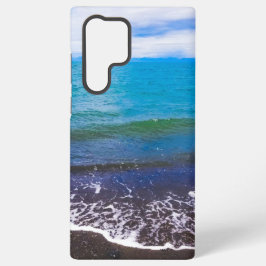 海岸の海の水平線の美学 SAMSUNG GALAXY S22 ULTRAケース