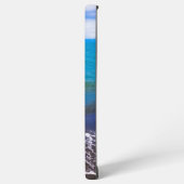 海岸の海の水平線の美学 SAMSUNG GALAXYケース (左側面)