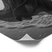 「海岸の清明 — 2026年ひとり旅カレンダーアート」 ポスター (角)