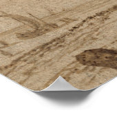 海岸の漁師， 1623 ポスター (角)