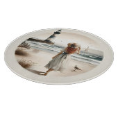 海岸の灯台散歩 カッティングボード (角)