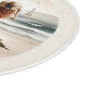 海岸の灯台散歩 カッティングボード (角)