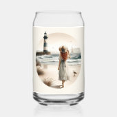 海岸の灯台散歩 ガラス缶 (正面)