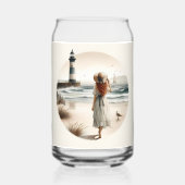 海岸の灯台散歩 ガラス缶 (裏面)