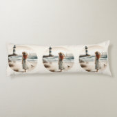 海岸の灯台散歩 ボディピロー (裏面)