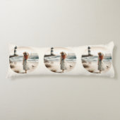 海岸の灯台散歩 ボディピロー (正面)