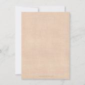 海岸の素朴なビーチクリスマスホリデーパーティー 招待状 (裏面)