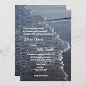 海岸の美しさ 招待状 (正面/裏面)