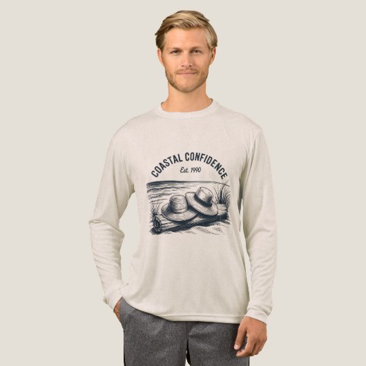 海岸の自信 トライブレンドTシャツ (正面全体)
