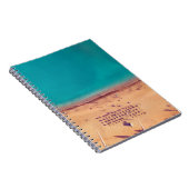 海岸の航空写真 ノートブック (右側)