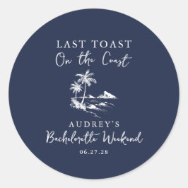 海岸の花嫁おさらいパーティー ラウンドシール