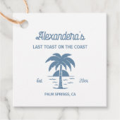 海岸の花嫁お別れパーティー フェイバータグ (正面)