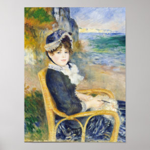 海岸の芸術によるAugusteルノアール ポスター