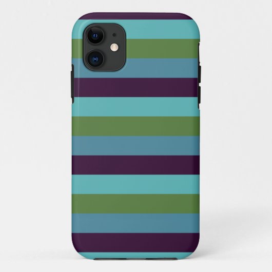 海岸の調和ストライプ Case-Mate iPhoneケース (裏面)