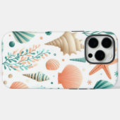 海岸の貝殻アート Case-Mate iPhoneケース (裏面 (横))