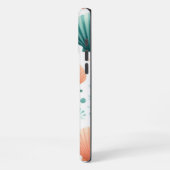 海岸の貝殻アート iPhoneケース (左側面)