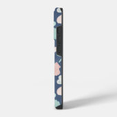 海岸の貝殻 ビーチとオーシャンデザイン iPhoneケース (左側面)