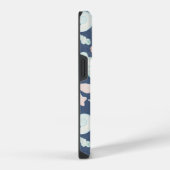 海岸の貝殻 ビーチとオーシャンデザイン iPhoneケース (右側面)
