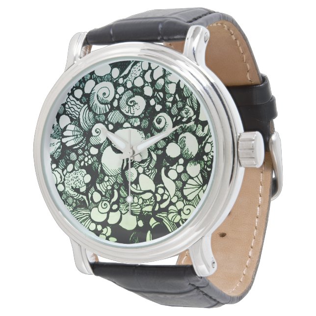 海岸の貝殻 腕時計 (アングル)