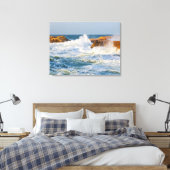 海岸の風景ウォールアート キャンバスプリント (インサイチュ (寝室))